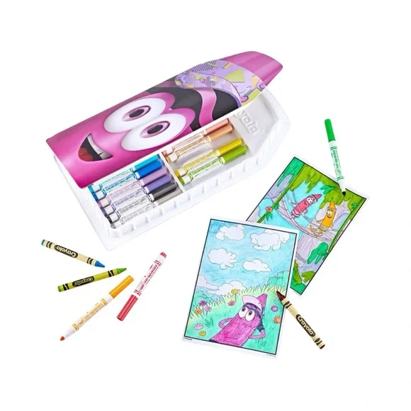 Crayola Mully Limited Edition Art Case and Set 60+ Pieces - Picture 8 of 10